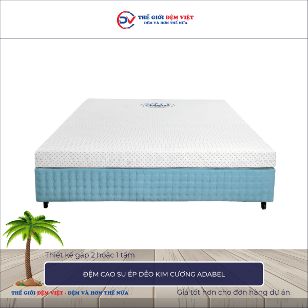 Đệm cao su ép dẻo Kim Cương Adabel